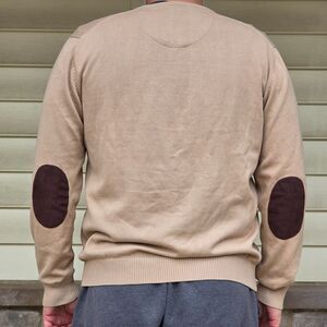 Louisa Spagnoli Spagnolo Italian Sweater 100% Cotton, Patches Womens Mens XXL